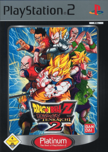 Dragon Ball Z 2 box art for Playstation 2